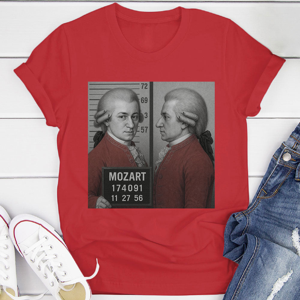 Mozart Mugshot T-Shirt