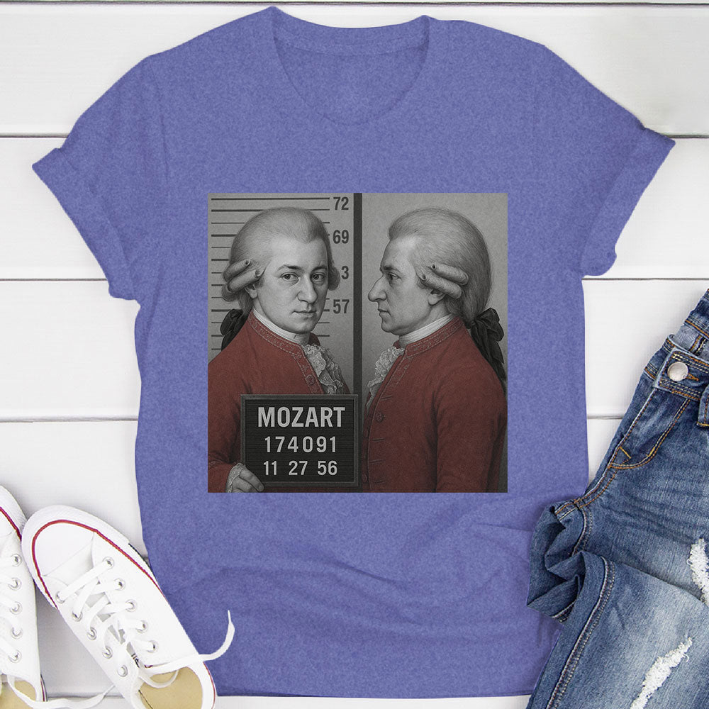 Mozart Mugshot T-Shirt